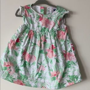 Floral Janie and Jack dress